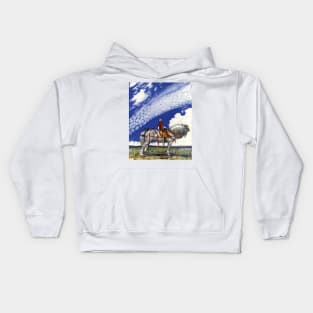 Into The Wide Wide World - John Bauer Kids Hoodie